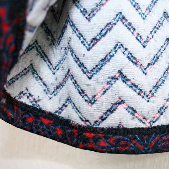 Quilted Black & Red Baroque Print Skater Dress - Picture 6 of 8